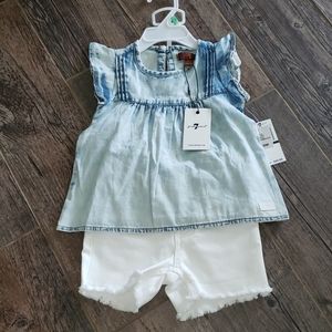 7 for all mankind babygirl outfit